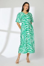 Principles Green Fit & Flare