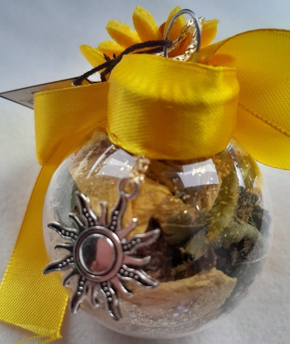 Sunshine witch ball - ,, citrine