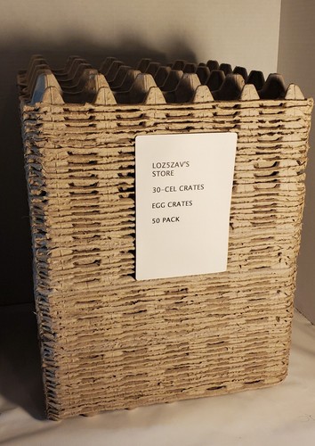 Cell stackable egg - 30-cell, crates