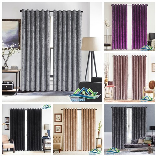 Luxury crushed velvet - luxury, curtains
