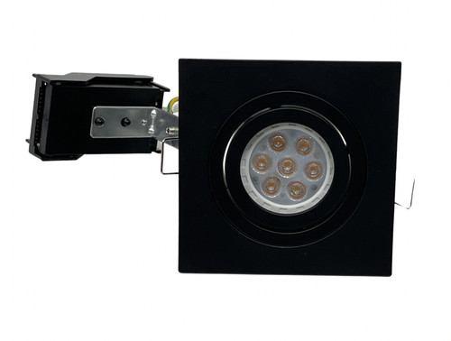Black square tilt ceiling - black,