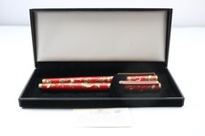 Vintage BOOTS Red Enamel