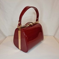 Burgundy Red Patent Classic