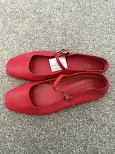Zara Mary Jane Flat Ballerina