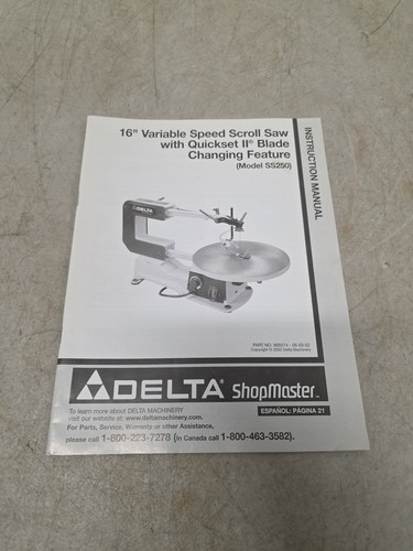 Delta variable speed - delta, 16"