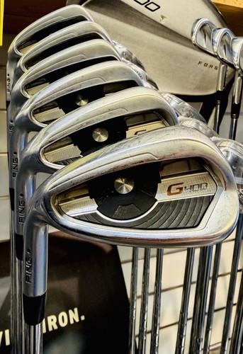 Ping g400 irons golf clubs - irons,