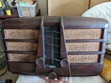 GEC AC5 Vintage Valve Radio BC 3940