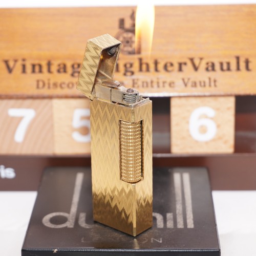 Dunhill rollagas lighter gold - rollagas,