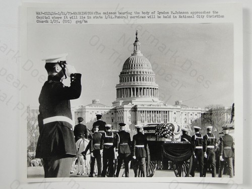 Lyndon johnson funeral - lyndon, b.