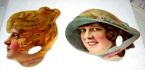 Two antique hand thumb hole - , thumb-hole