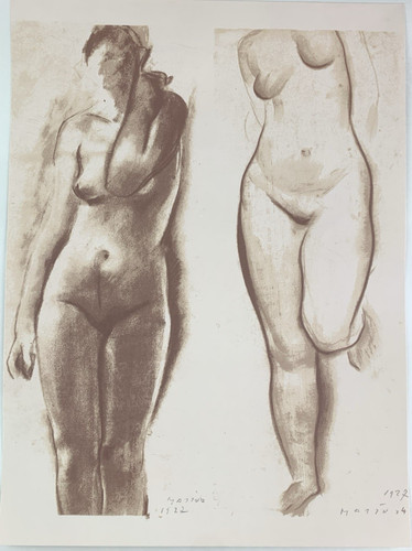 Vintage lithograph marino - vintage,