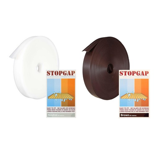 Stopgap floorboard skirting - floorboard,