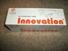 SEGA DREAMCAST - INNOVATION - (VHS) S-VIDEO CABLE (NEW & SEALED) NO BOX