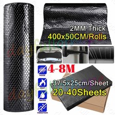 8M Sound Deadening Roll Camper Van Insulation Thermal Liner Aluminum Butyl Foil