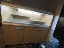 Large Vivarium Tank Unit with Storage Suitable for Bearded Dragon.