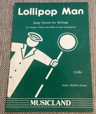 cello LOLLIPOP MAN easy duets