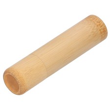 2 Natural And Environmentally Friendly Carbonized Retro Bamboo Tubes Portable T