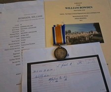 WW1 British WarMedal, Pte