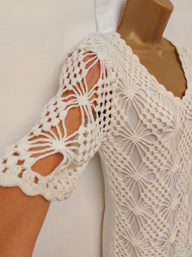 Damart ladies cotton crochet - damart,