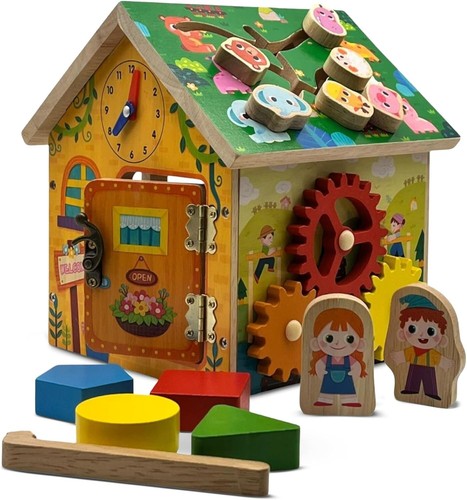 Wooden montessori activity - wooden,