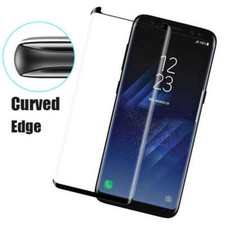 For Samsung Galaxy S8 S9 Plus S7 Edge Full Cover Tempered Glass Screen Protector