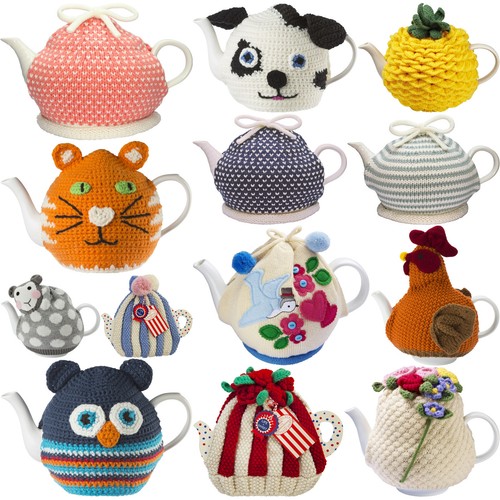 Rrp knitted tea cosy - knitted,