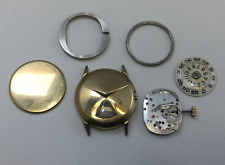 Lord Elgin Chevron Jump Hour Direct Read Manual Wristwatch For Repair