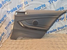 2018 BMW 4 F32 DOOR CARD REAR DRIVER SIDE RIGHT BLACK LEATHER M SPORT 