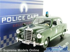 MERCEDES 180D POLICE MODEL CAR