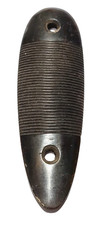 Small Vintage HORN Shotgun / Rifle Bakelite Butt Pad  Heel Recoil Plate