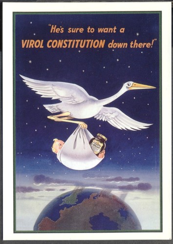 Vintage virol advert - vintage,