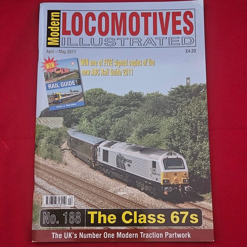 Modern locomotives illustrated - locomotives,