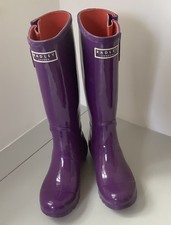 Radley Purple Wellington Boots