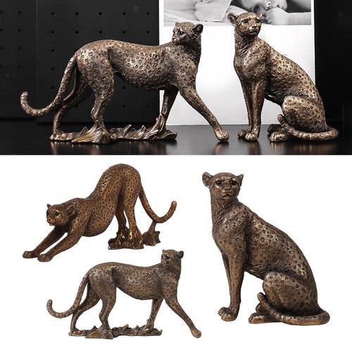 Chic resin lifelike panther - resin,