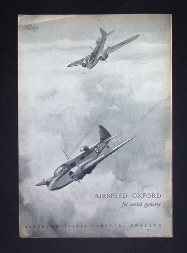 Original 1940 advert airspeed - original,