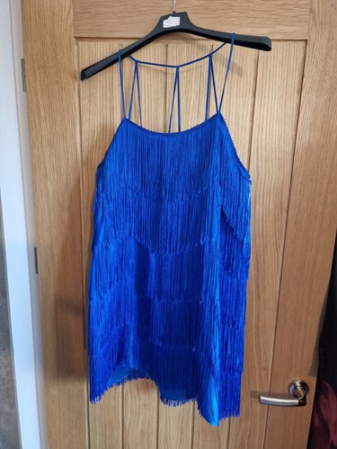 Cobalt blue zara - cobalt, dress