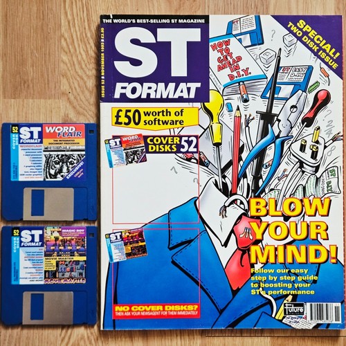 Atari format magazine - st,