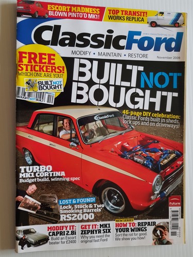 Classic ford magazine november - classic,