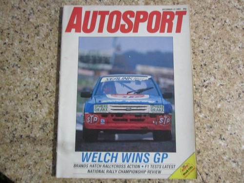 December 12th 1985 autosport - 12th,