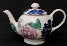 Royal Winton Teapot Floral Spongeware 1L Vintage Ceramic Traditional Shape