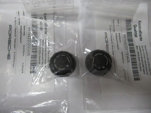 Genuine porsche radio knob - radio,