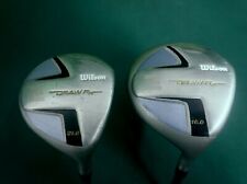  Ladies Set of 2 x Wilson Staff Draw R 16° And 21° Woods Ladies Graphite Shaft