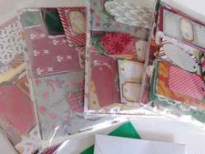Christmas Card Making Scrapbook & Paper Pack - Assorted Christmas Craft Paper