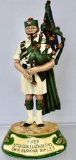 CHARLES STADDEN-85mm-PIPER 6TH GURKAS-PAINTED & SIGNED BY BETTY STADDEN 79- RARE