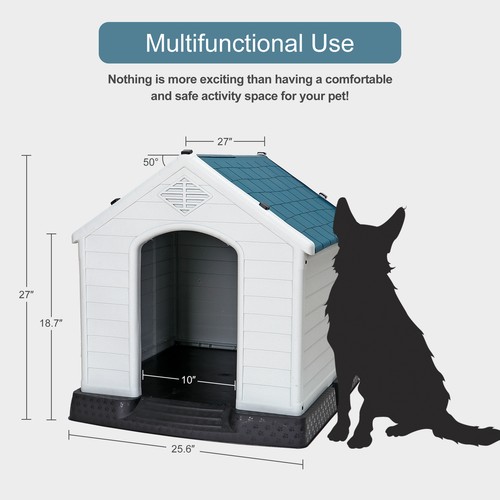 Plastic dog house - house, waterproof