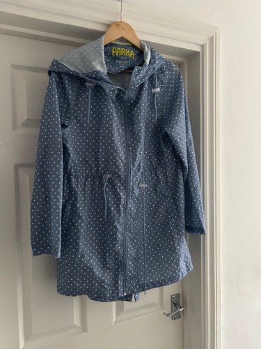 Ladies size blue polka dot - 10,