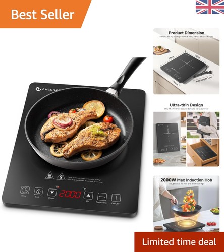 Compact induction stove with - compact,