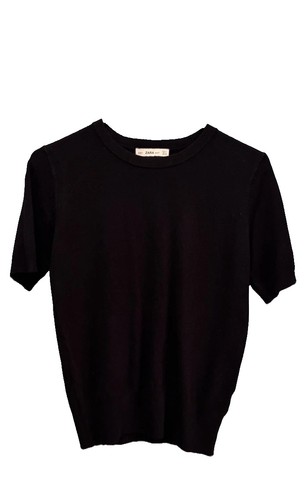 Zara women knit size black - zara,
