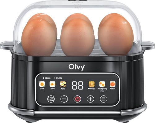 Electric egg cooker - 6-in-1,