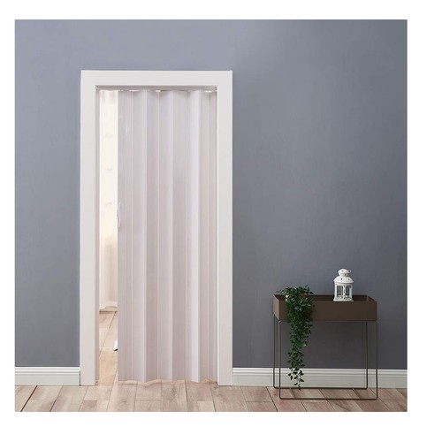 White pvc accordion - pvc, folding